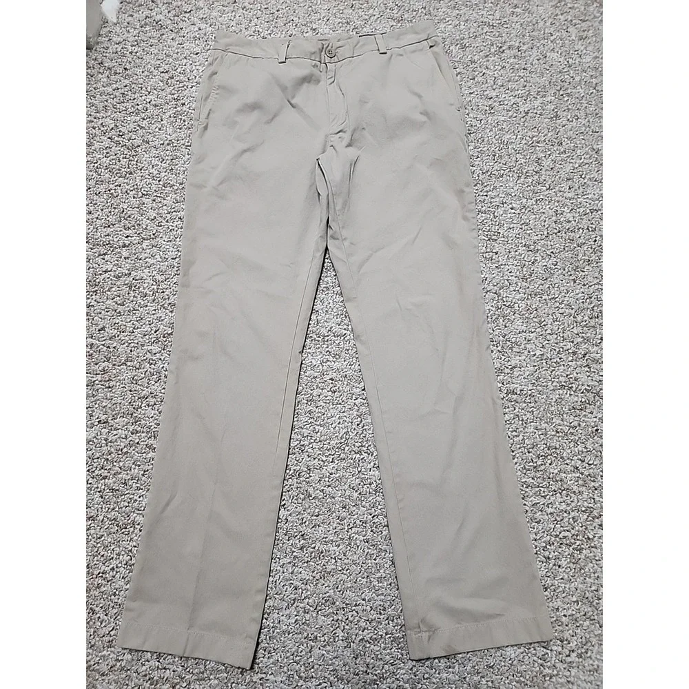Vineyard Vines Slim Fit Breaker Pants Men's 34x32 Beige‎ Chino Casual Preppy